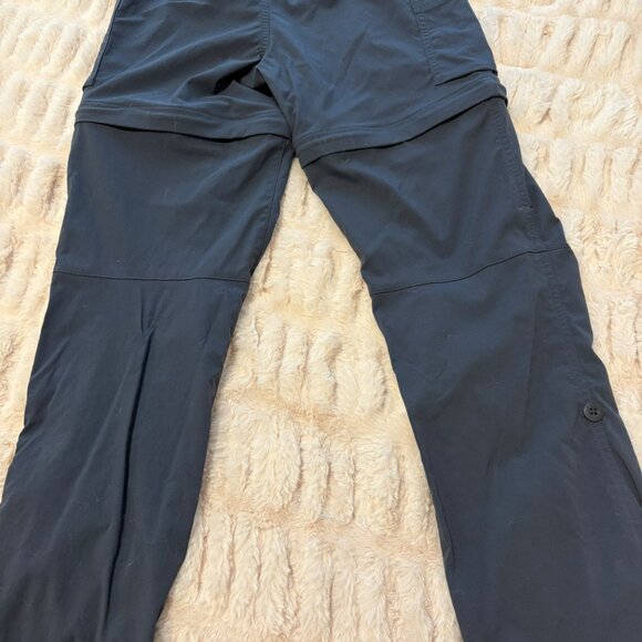 REI Girls Blue Convertible Hiking Pants Medium 10-12 - Picture 3 of 4
